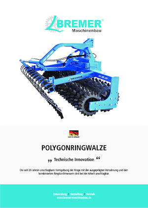 Tamburi/cilindri de nivelat pentru pajiști și terenuri Bremer PGZ 600 VH