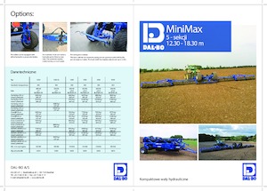 Tamburi/cilindri de nivelat pentru pajiști și terenuri DAL-BO PowerRoll 1830