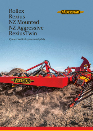 Tamburi/cilindri de nivelat pentru pajiști și terenuri Väderstad Rexius 1230