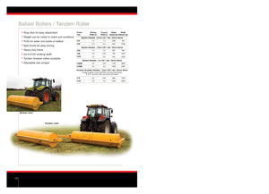 Tamburi/cilindri de nivelat pentru pajiști și terenuri Twose S-R 8