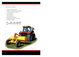 Tamburi/cilindri de nivelat pentru pajiști și terenuri Twose S-WH 8