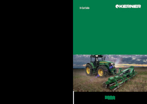 Tamburi/cilindri de nivelat pentru pajiști și terenuri Kerner X-Cut Solo 300