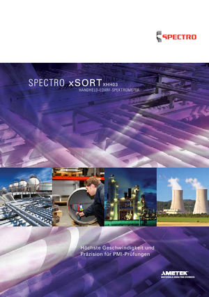 Analizoare de metale Spectro SPECTRO xSORT