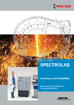 Analizoare de metale Spectro SPECTROLAB