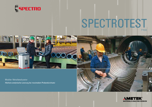 Analizoare de metale Spectro SPECTROTEST
