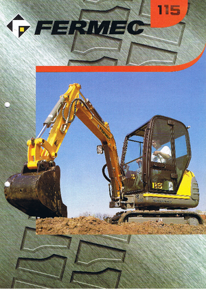 Mini excavatoare Terex-Fermec 115