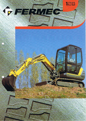 Mini excavatoare Terex-Fermec 128