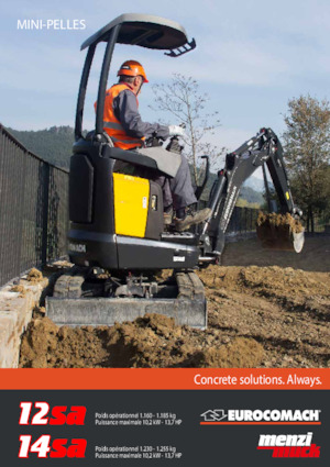 Mini excavatoare Eurocomach 14sa