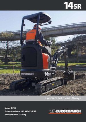 Mini excavatoare Eurocomach 14 SR