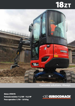Mini excavatoare Eurocomach 18 ZT
