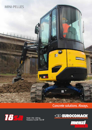 Mini excavatoare Eurocomach 18sa