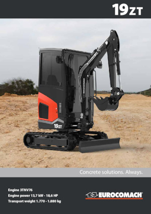 Mini excavatoare Eurocomach 19 ZT