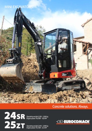 Mini excavatoare Eurocomach 24 SR