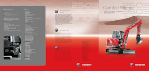 Mini excavatoare Neuson 2503