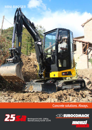 Mini excavatoare Eurocomach 25sa