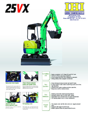 Mini excavatoare IHI 25VX