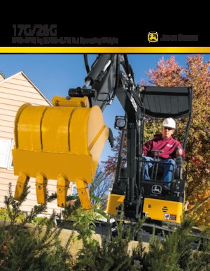 Mini excavatoare John Deere Construction 17G