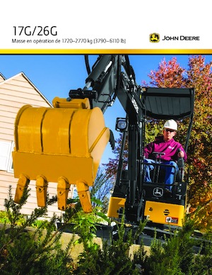Mini excavatoare John Deere Construction 30G
