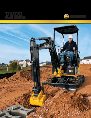 Mini excavatoare John Deere Construction 17D