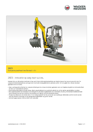 Mini excavatoare Neuson 28 Z 3