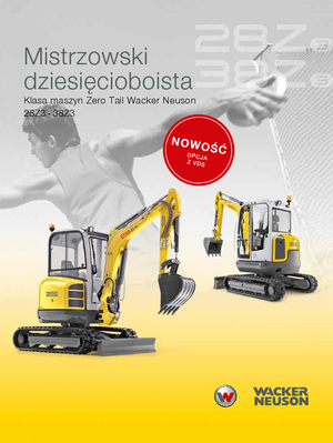Mini excavatoare Wacker Neuson 38 Z 3