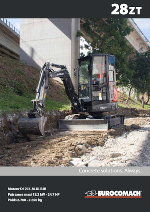 Mini excavatoare Eurocomach 28 ZT