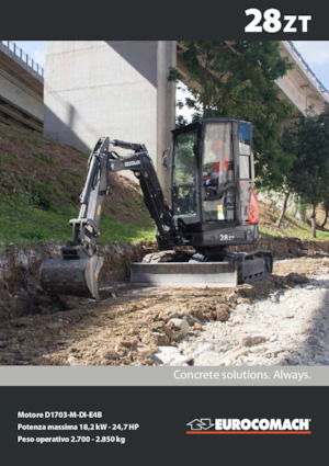 Mini excavatoare Eurocomach 28 ZT