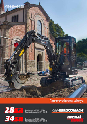 Mini excavatoare Eurocomach 28sa
