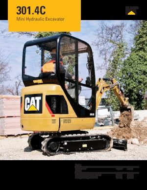 Mini excavatoare Caterpillar 301.4C