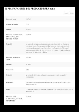 Mini excavatoare Caterpillar 301.6