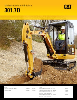 Mini excavatoare Caterpillar 301.7D