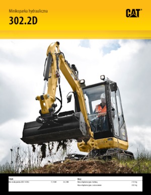 Mini excavatoare Caterpillar 302.2D