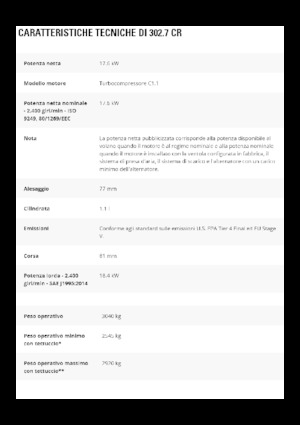 Mini excavatoare Caterpillar 302.7 CR