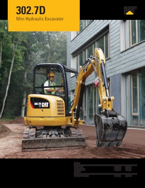 Mini excavatoare Caterpillar 302.7D