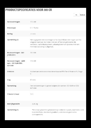 Mini excavatoare Caterpillar 303 CR