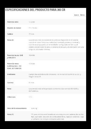 Mini excavatoare Caterpillar 303 CR