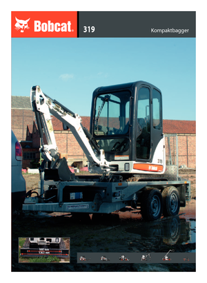 Mini excavatoare Bobcat 319 K