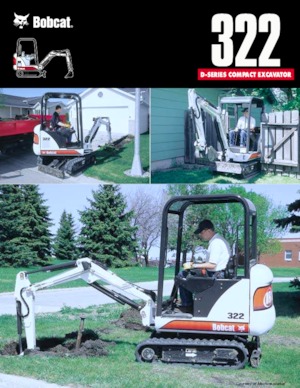 Mini excavatoare Bobcat 322 D