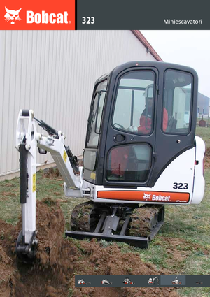 Mini excavatoare Bobcat 323 J