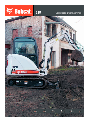 Mini excavatoare Bobcat 328 G