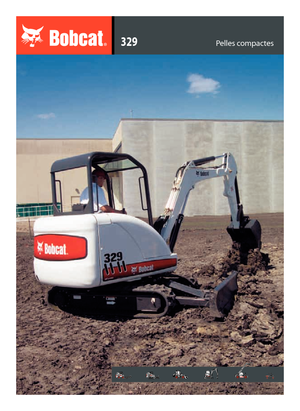 Mini excavatoare Bobcat 329