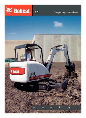 Mini excavatoare Bobcat 329