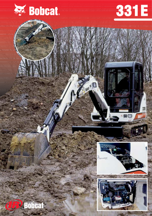 Mini excavatoare Bobcat 331 E D