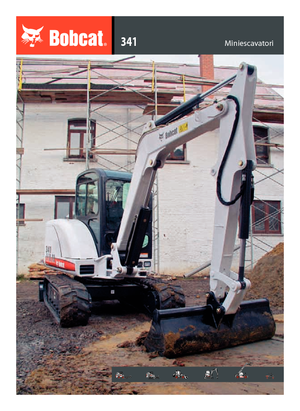 Mini excavatoare Bobcat 341 G