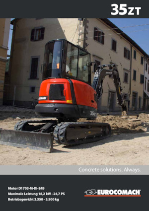 Mini excavatoare Eurocomach 35 ZT