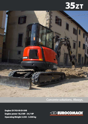 Mini excavatoare Eurocomach 35 ZT