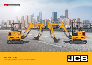 Mini excavatoare JCB 37C HD