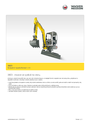 Mini excavatoare Wacker Neuson 38 Z 3