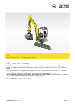 Mini excavatoare Wacker Neuson 38 Z 3