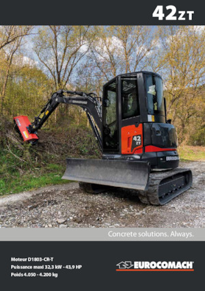 Mini excavatoare Eurocomach 42 ZT